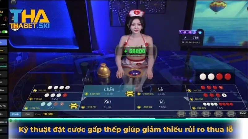 Kỹ thuật đặt cược gấp thếp giúp giảm thiểu rủi ro thua lỗ